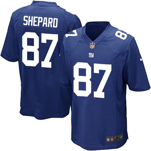 Men New York Giants #87 Sterling Shepard Nike Royal Game Player NFL Jersey->new york giants->NFL Jersey